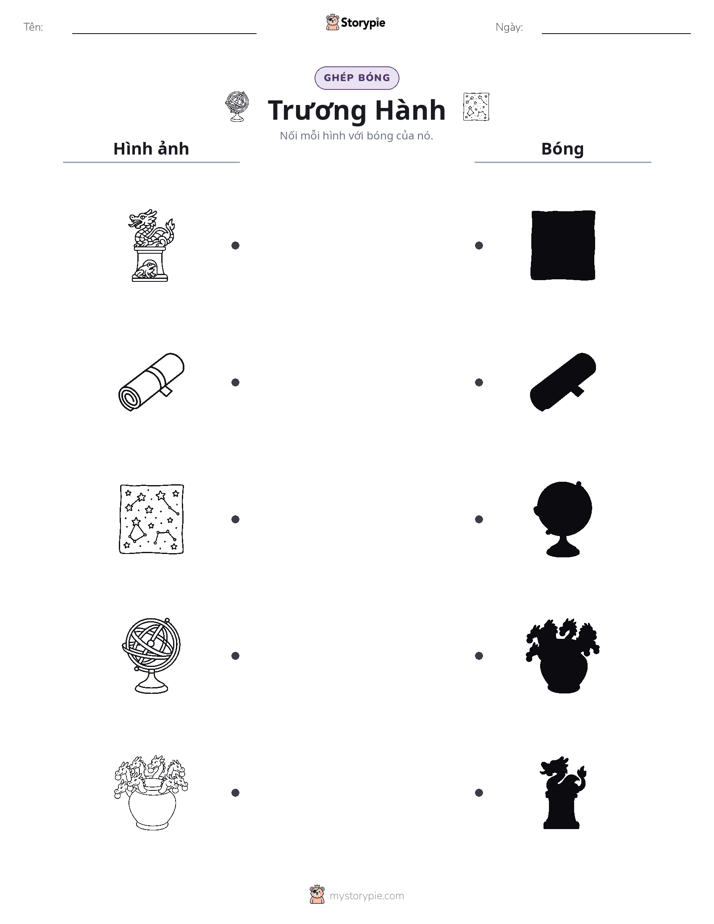 Ghép Hình Bóng