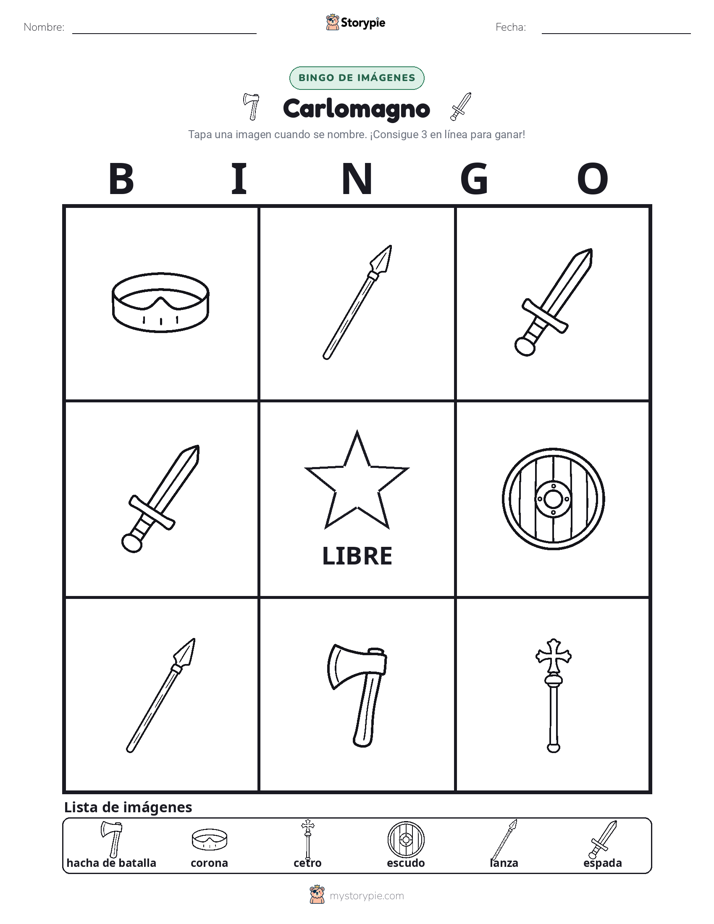 Bingo de Imágenes