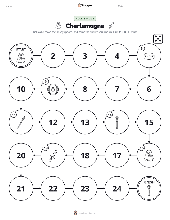 Roll & Move Game