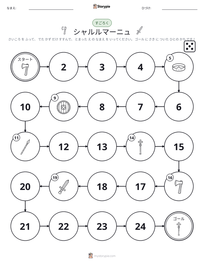 ロール＆ムーブゲーム