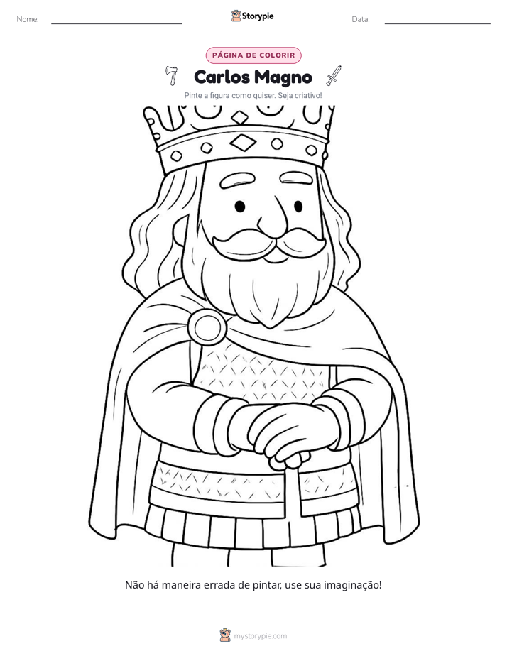 Página para colorir