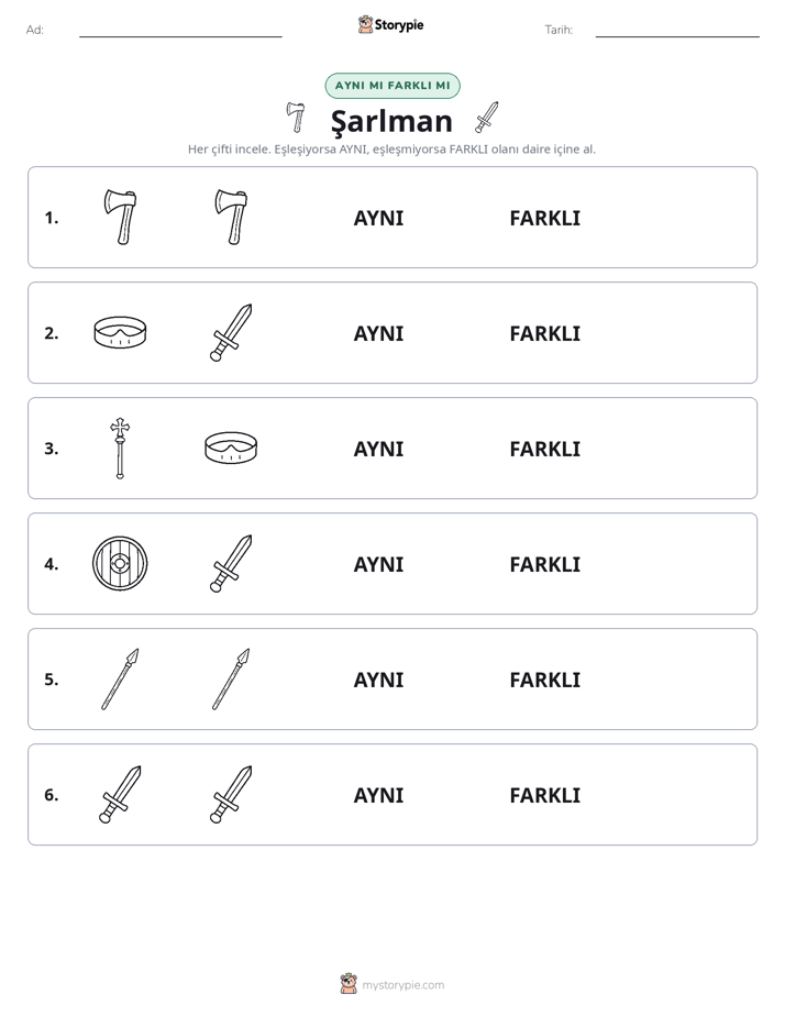 Aynı mı Farklı mı