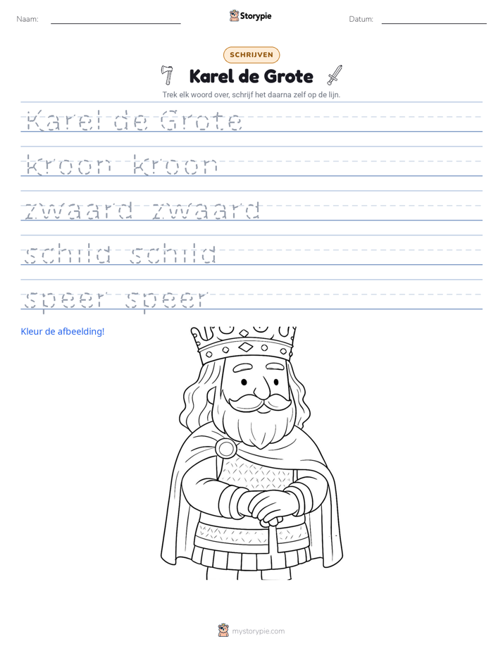 Schrijf Oefening