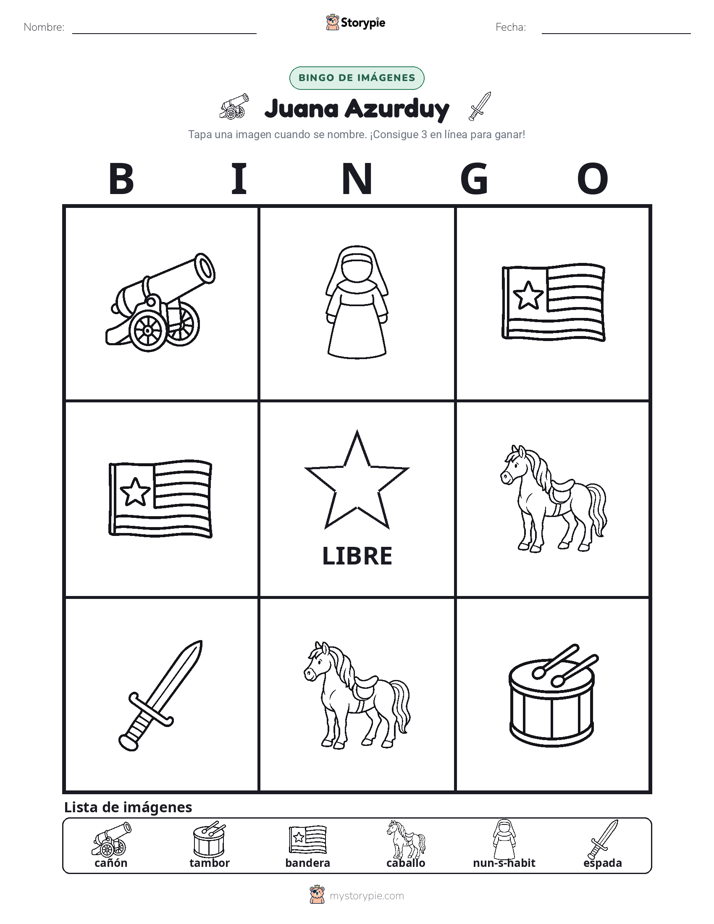 Bingo de Imágenes