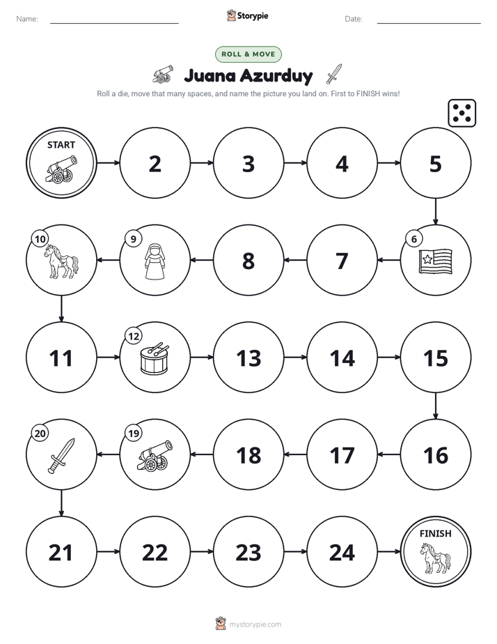 Roll & Move Game