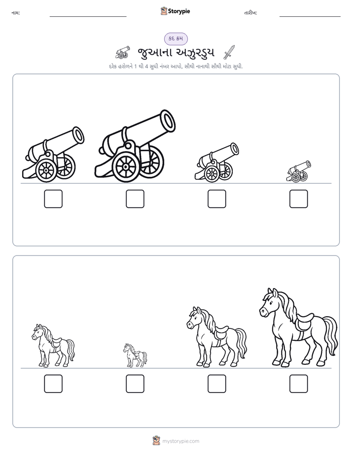 આકાર ક્રમ