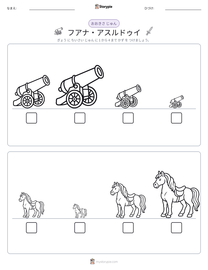サイズ順