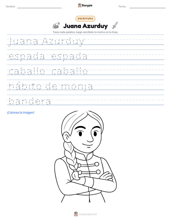 Práctica de Escritura