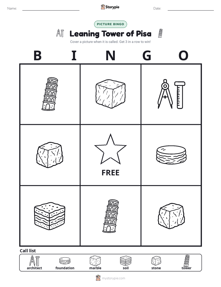 Picture Bingo