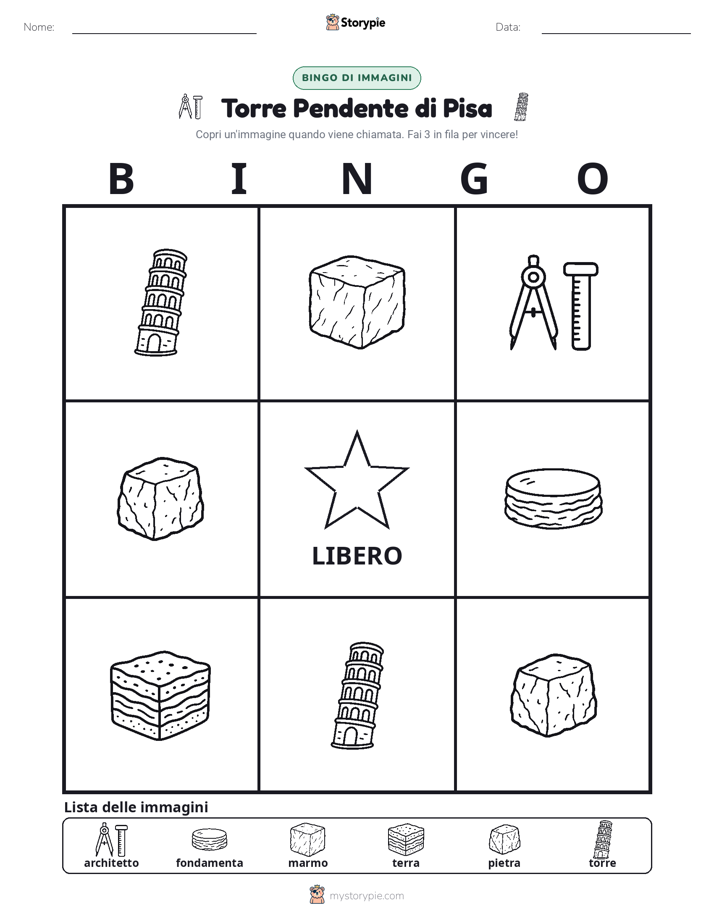 Bingo delle Immagini