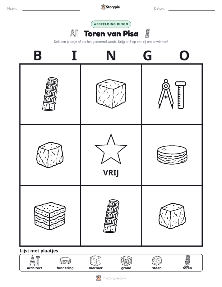 Afbeelding Bingo