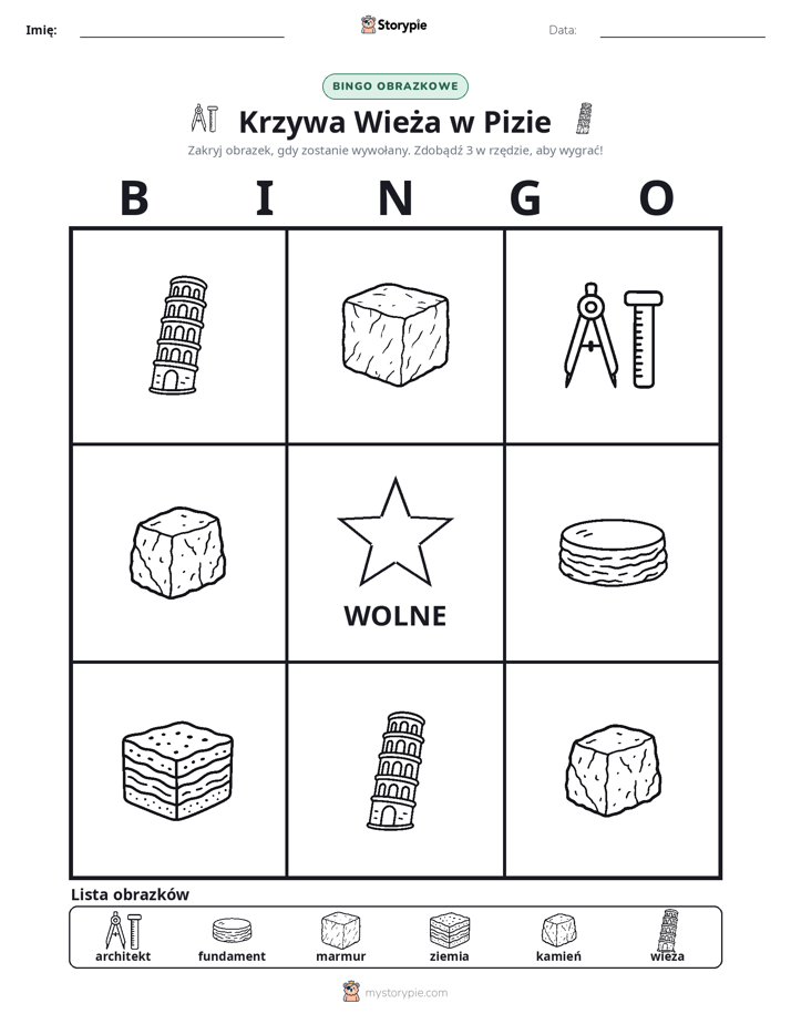 Bingo obrazkowe