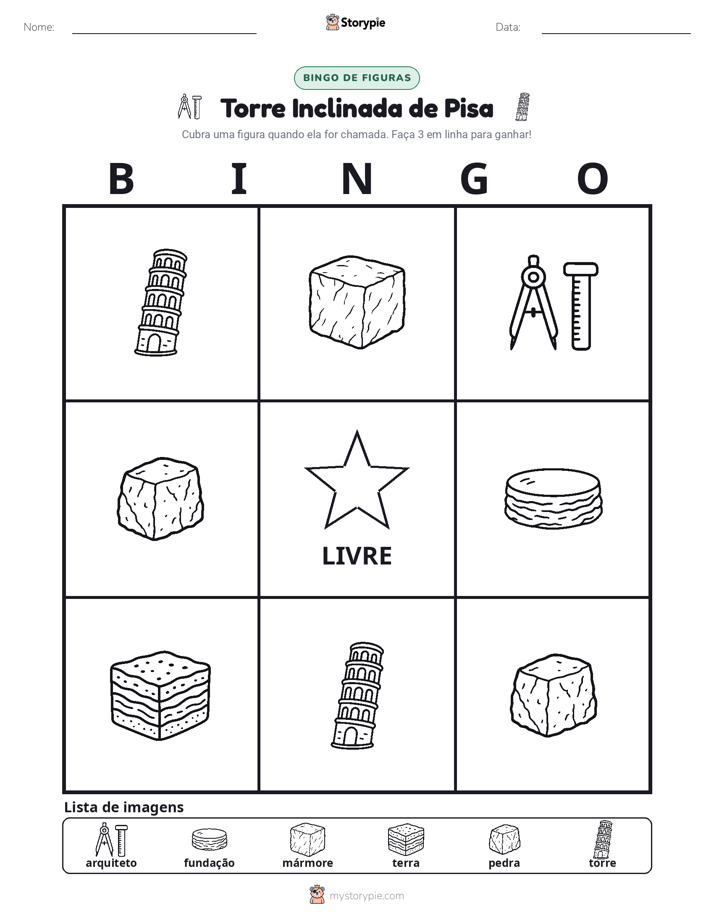 Bingo de Imagens
