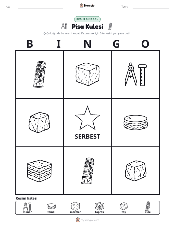 Resim Bingo