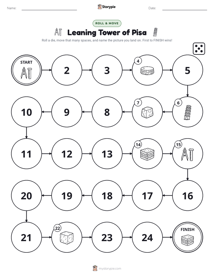 Roll & Move Game