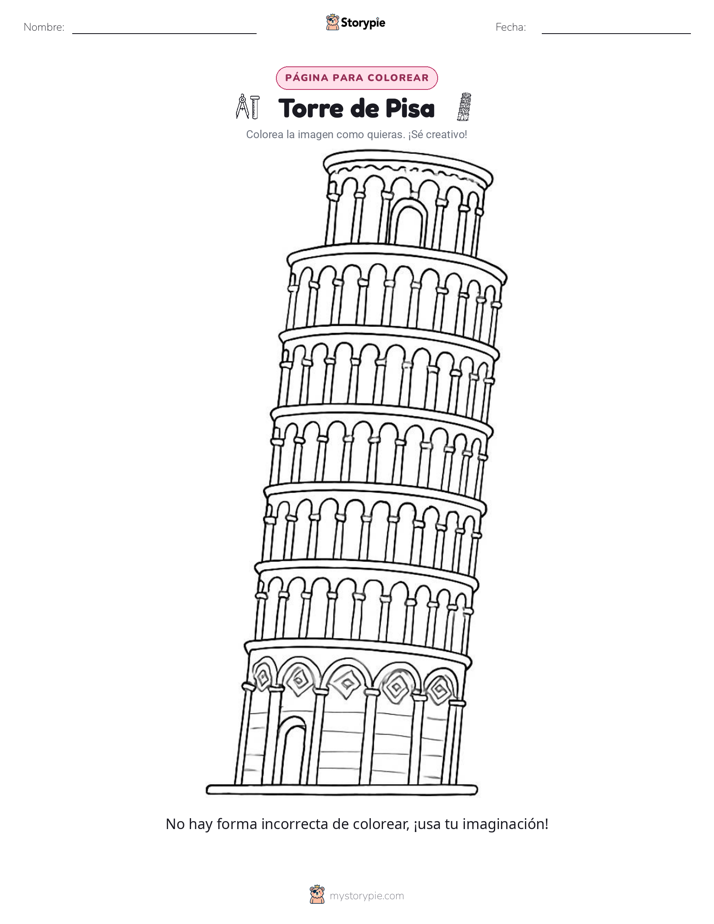 Página para Colorear