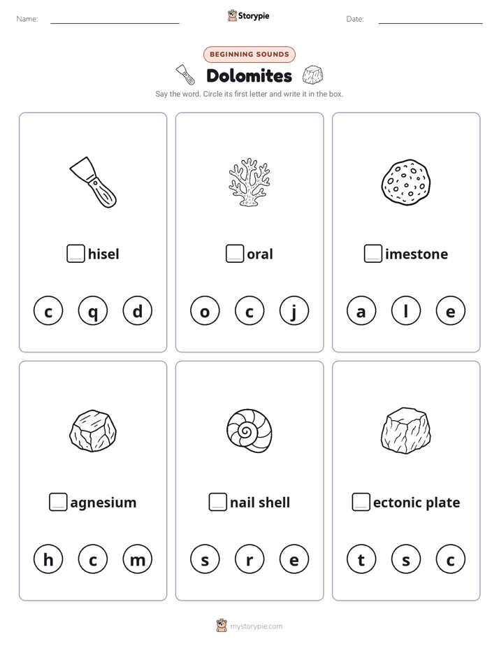 Beginning Sounds