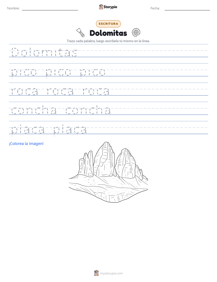 Práctica de Escritura