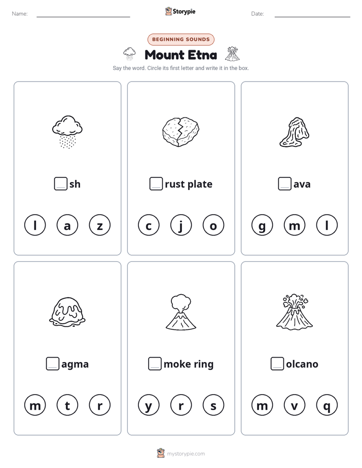 Beginning Sounds