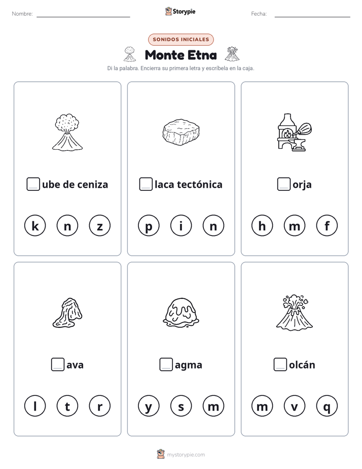 Sonidos Iniciales
