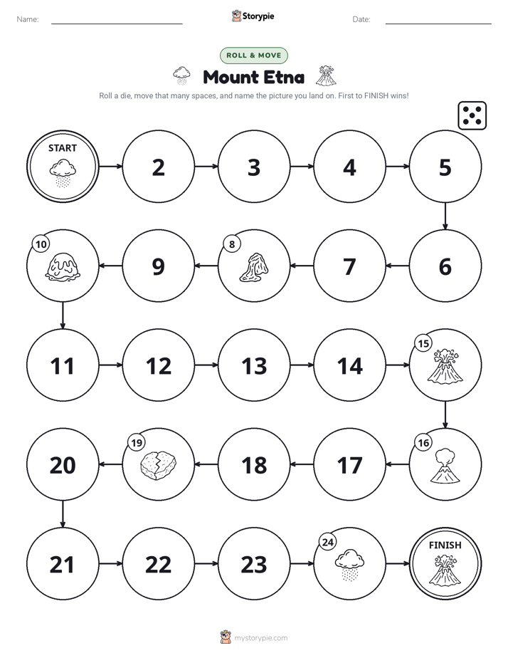 Roll & Move Game