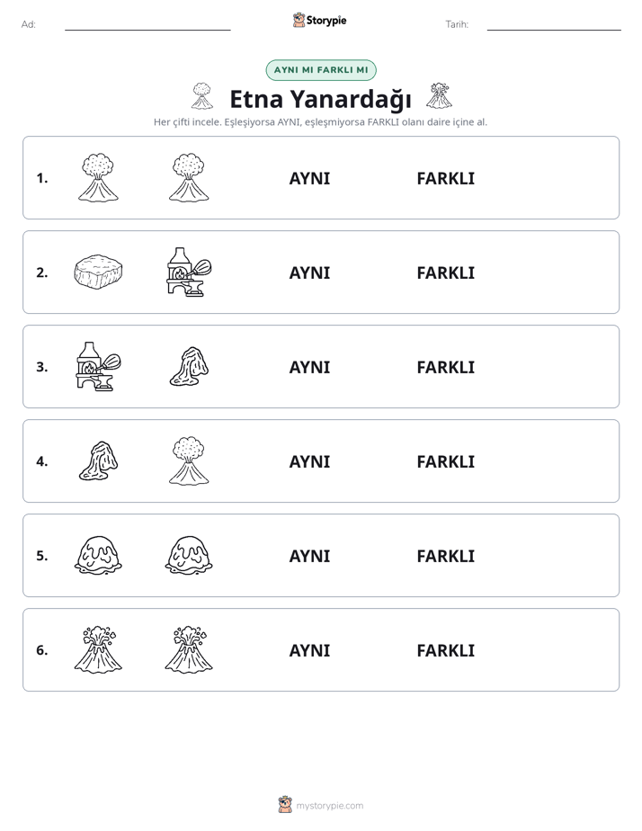 Aynı mı Farklı mı