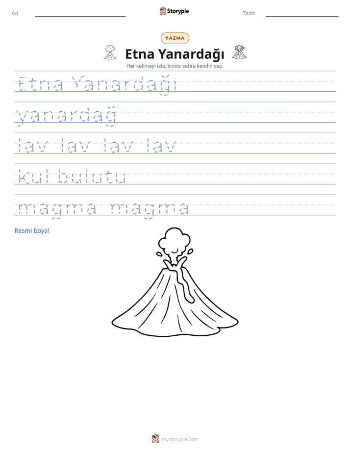 Yazma Pratiği