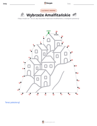 Podgląd drukowalnego arkusza ćwiczeń Wybrzeże Amalfitańskie