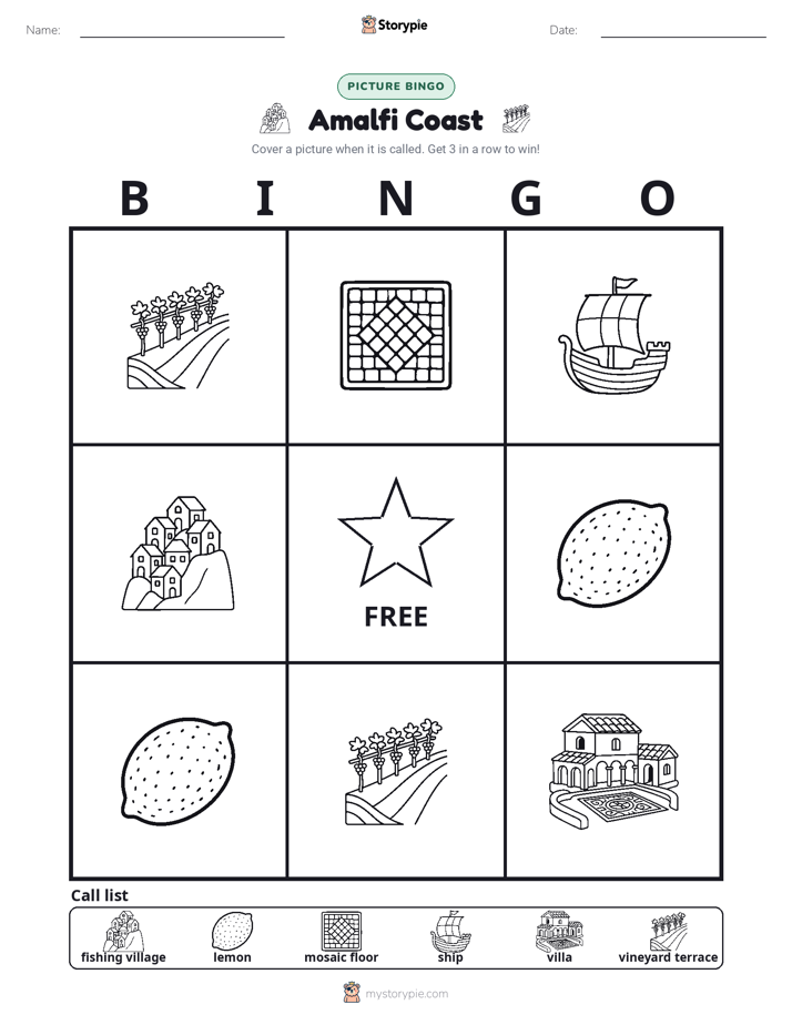 Picture Bingo