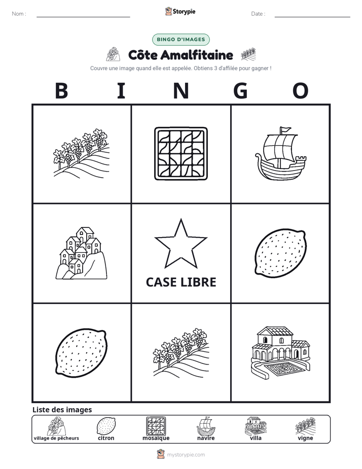 Bingo d'Images