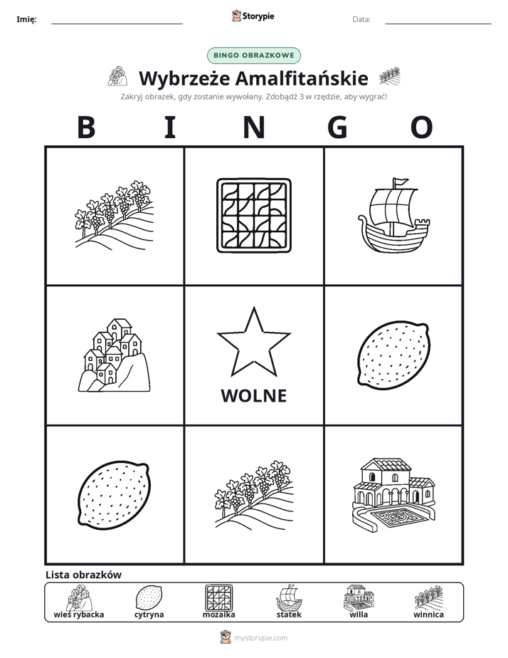 Bingo obrazkowe