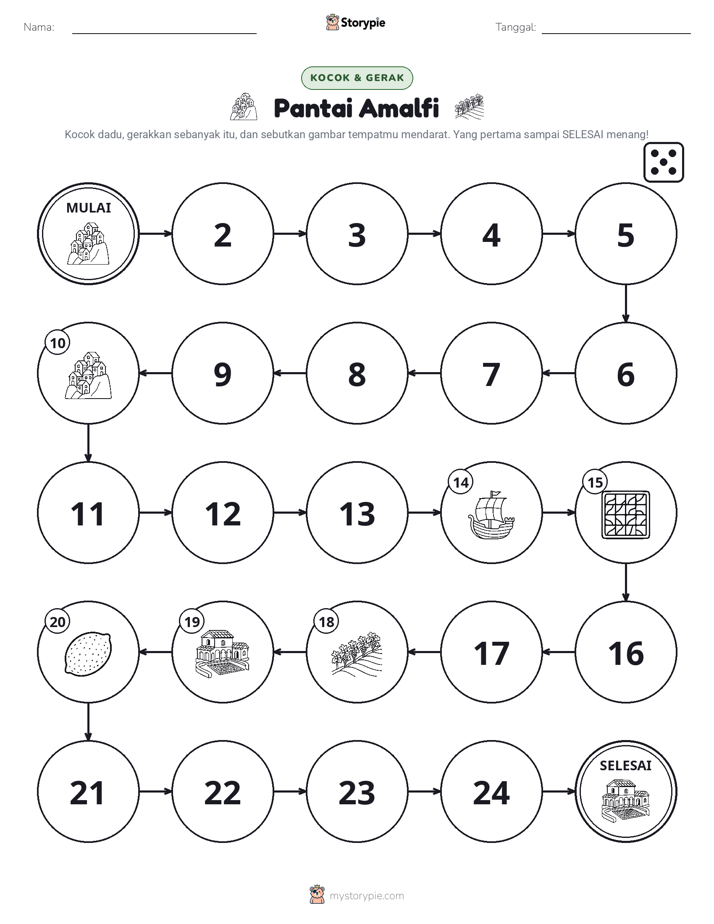 Permainan Gulung & Pindah