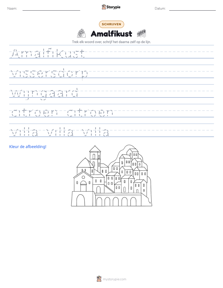 Schrijf Oefening