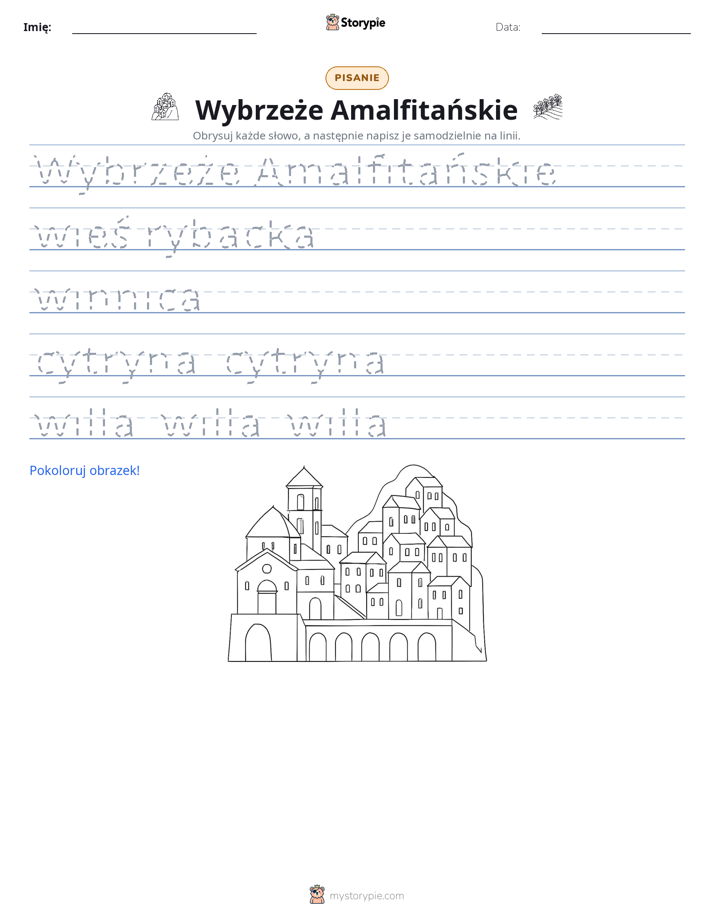 Ćwiczenie Pisania
