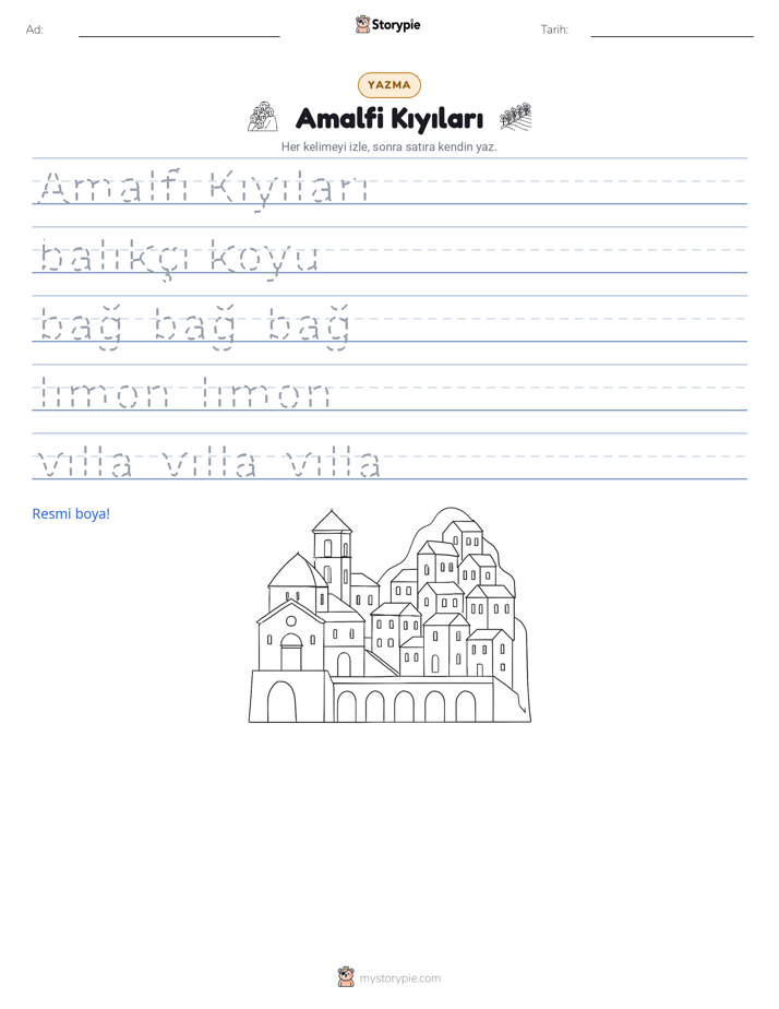 Yazma Pratiği