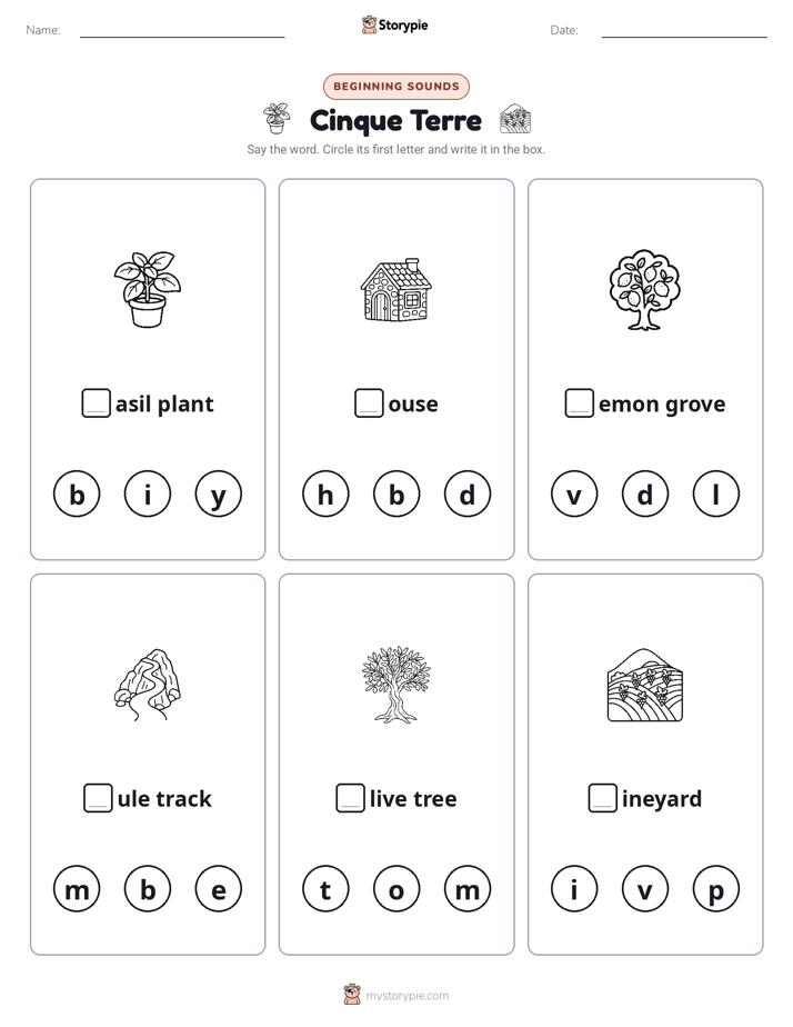 Beginning Sounds