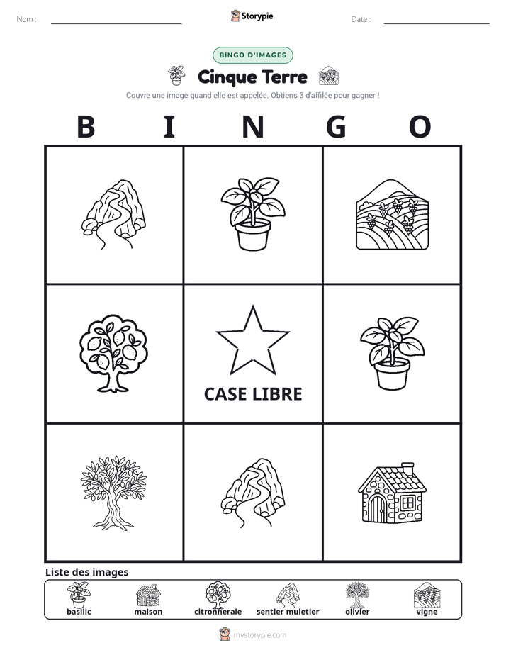Bingo d'Images