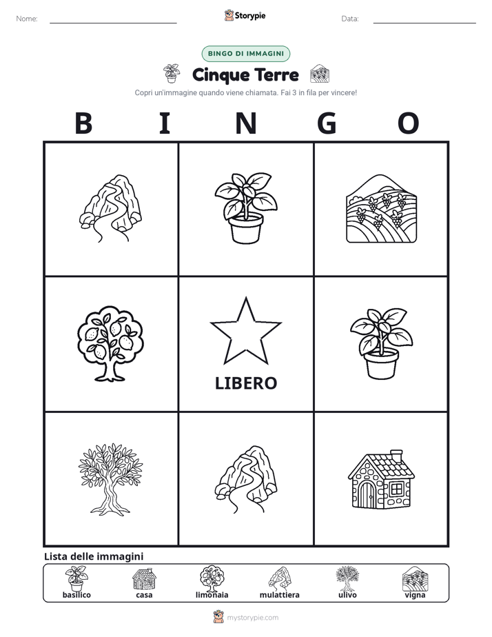 Bingo delle Immagini