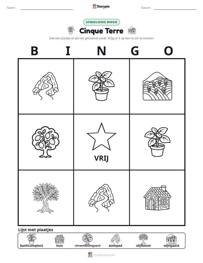 Afbeelding Bingo