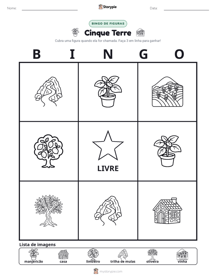 Bingo de Imagens