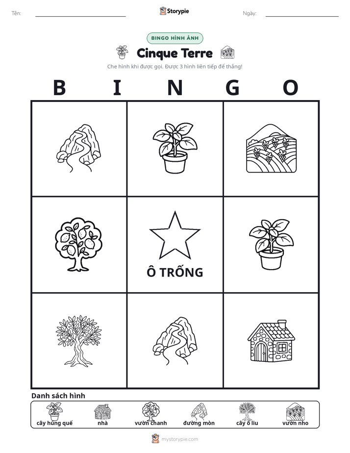Bingo Hình Ảnh