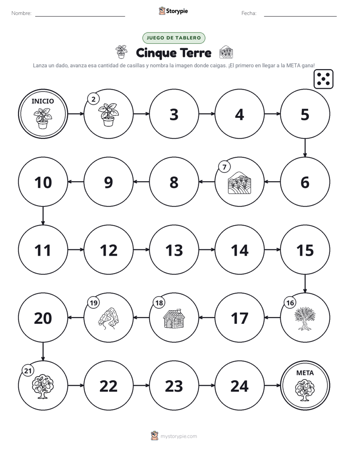 Juego de Rueda y Avanza