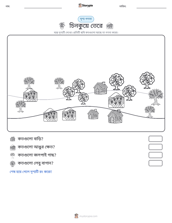 গণনা দৃশ্য
