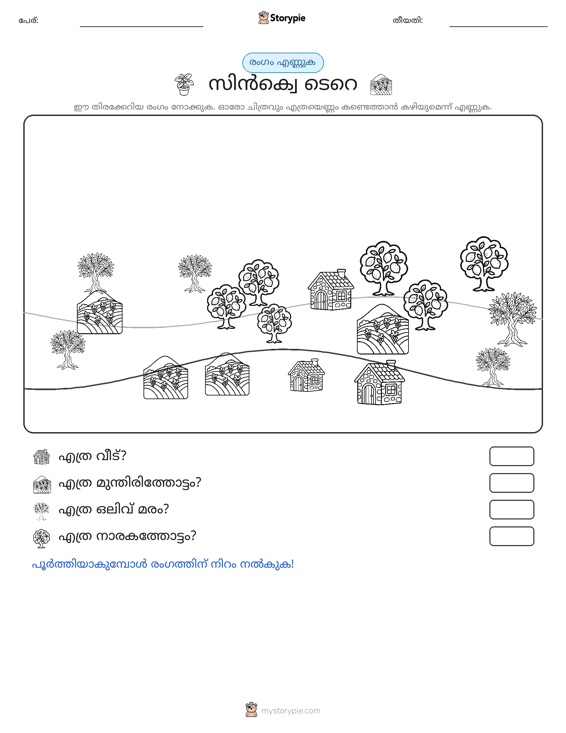 എണ്ണുന്ന ദൃശ്യങ്ങൾ