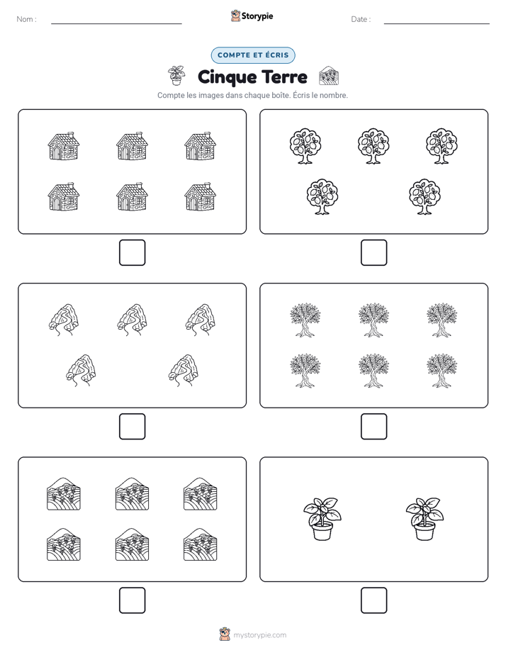 Compter & Écrire