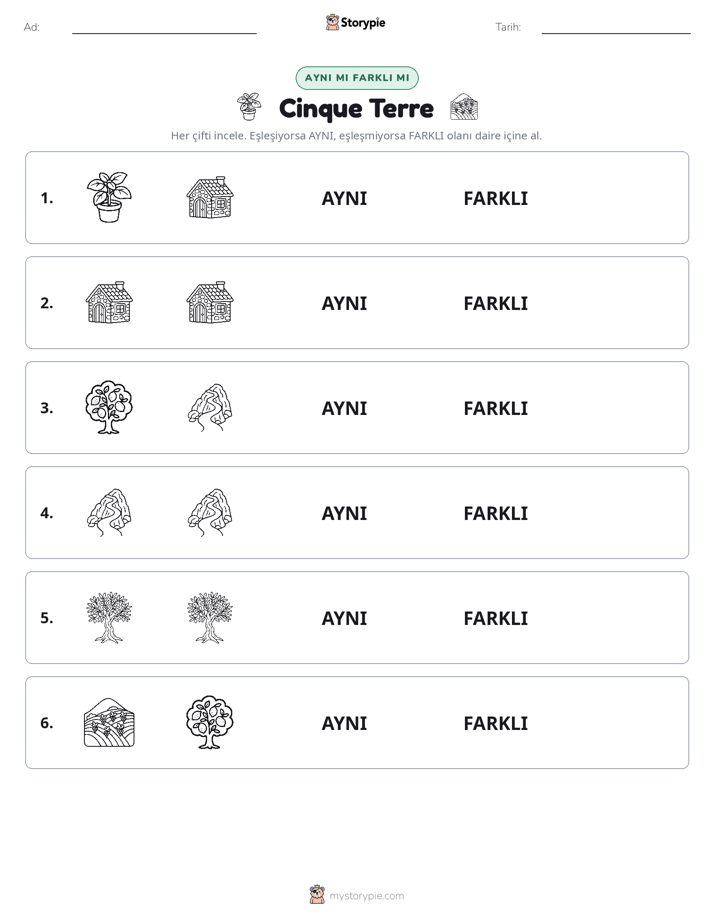 Aynı mı Farklı mı