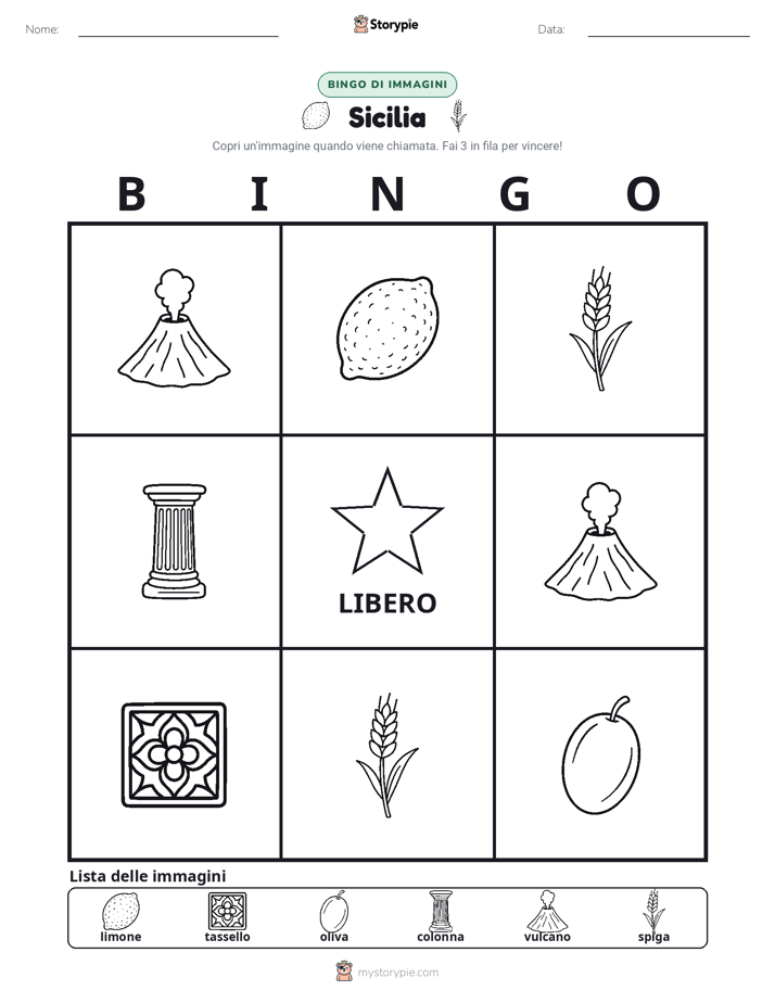 Bingo delle Immagini