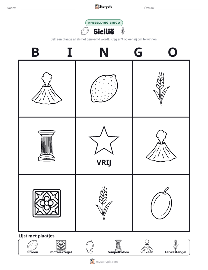 Afbeelding Bingo