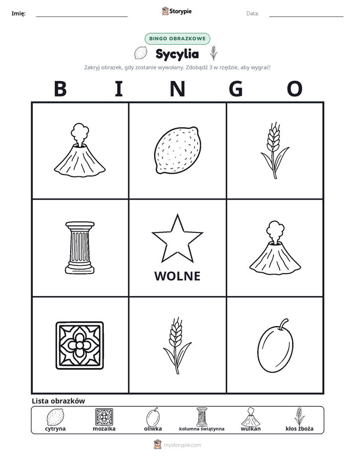 Bingo obrazkowe