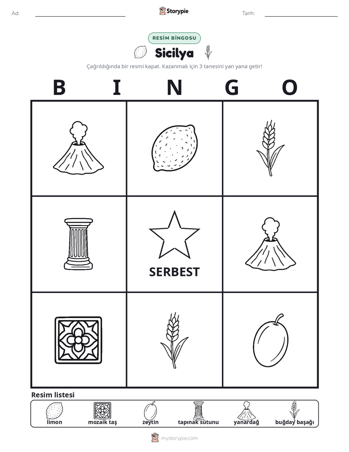 Resim Bingo
